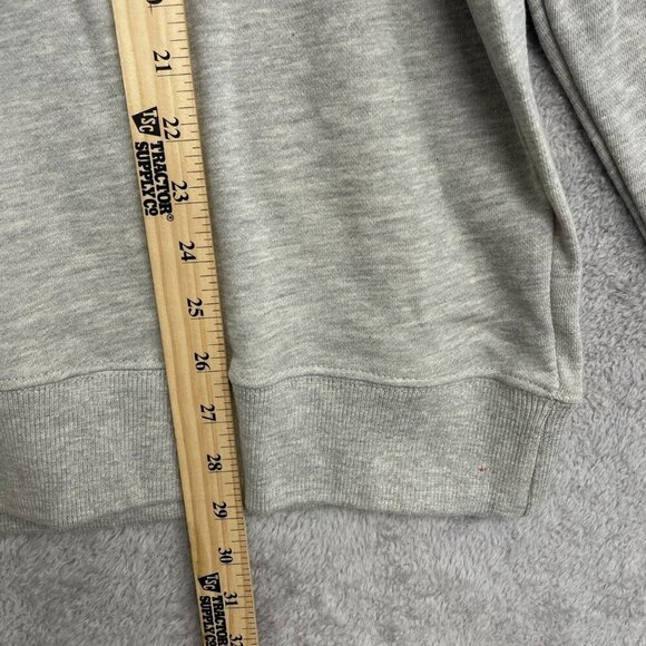 NEW Champion Men's L Crewneck Sweatshirt Gray Cotton Blend - Picture 4 of 10